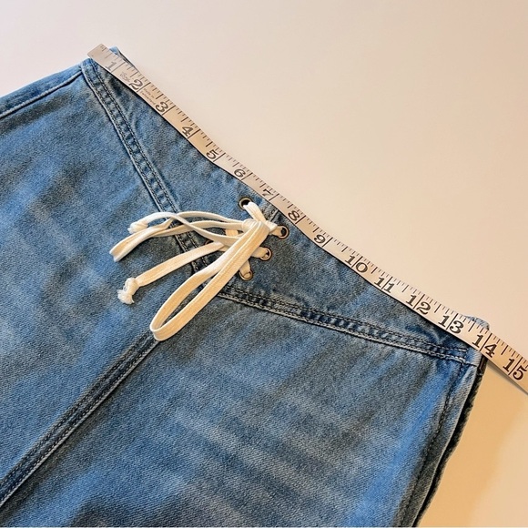 Maison Marguerite denim maxi skirt, medium wash, size M - Picture 3 of 13